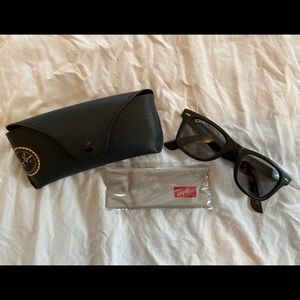 Authentic Ray Ban square wayfarers